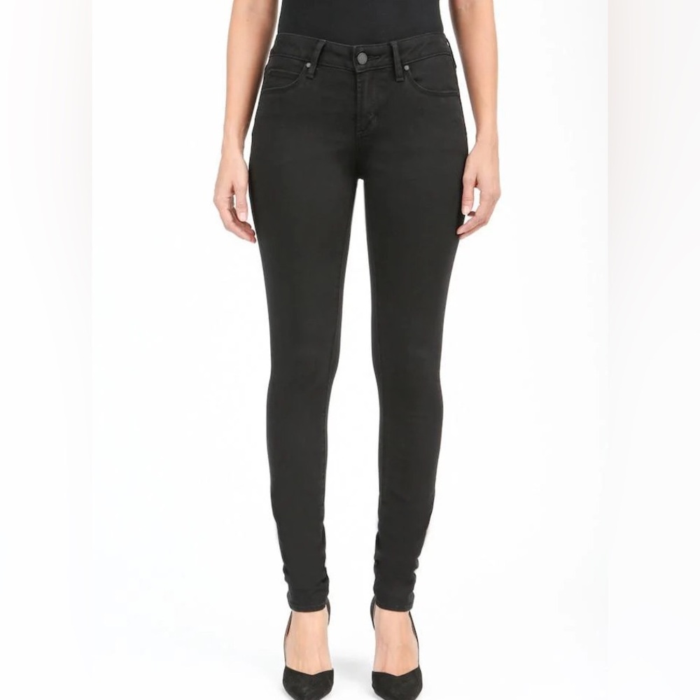 High rise skinny jeans